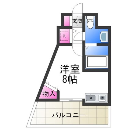 ライフデザイン新金岡B棟の物件間取画像